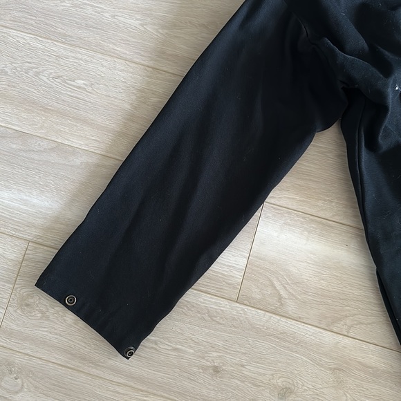 Black canvas pull over jacket from American apparel - Picture 6 of 6